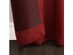 Sun Zero Grant Grommet Top Curtain Panel, Thermal Properties Help Keep Summer Heat and Winter Chill out of Your Home, 54 Inch By 84 Inch, Red