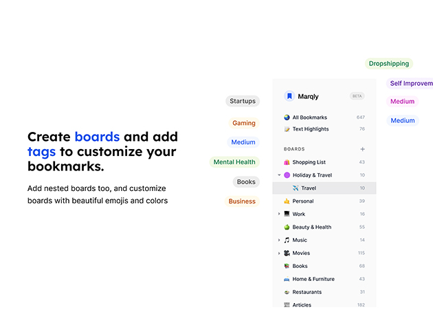 Marqly Pro Bookmark Manager: Lifetime Subscription