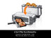 2-in-1 Compact Toaster Oven
