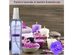 Deluxe Lavender & Jasmine 20-Piece Bath & Body Gift Set Spa Basket with Bath Pillow