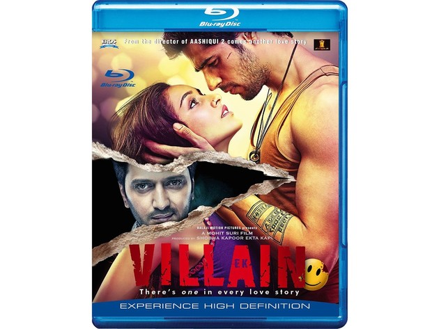 Ek Villain (2014) Blu-ray Bollywood Movie (New Open Box)