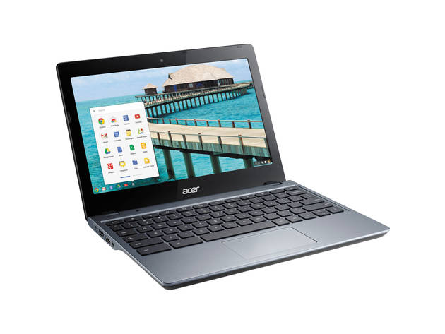 Acer C720P-2625 11" Chromebook, 1.4GHz Intel Celeron, 4GB RAM, 16GB SSD, Chrome (Grade B)