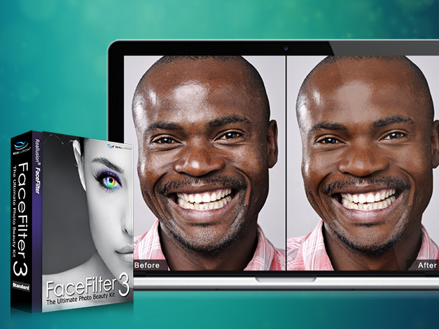 FaceFilter3: Versatile 1-Click Photo Retouching