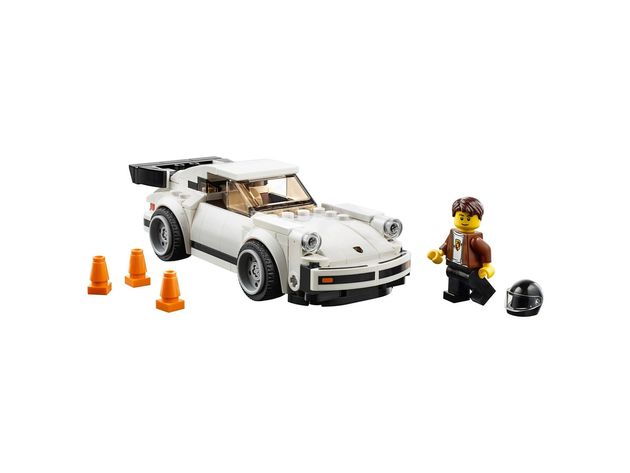 LEGO Speed Champions 1974 Porsche 911 Cockpit and Authentic Turbo 3.0 Building Kit Set, 180 Pieces