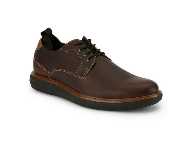 Dockers Mens Cabot Leather Dress Casual Oxford Shoe - 13 M Briar