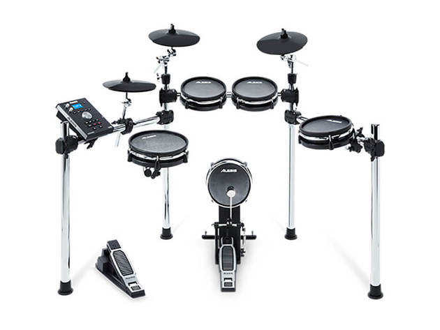 Alesis COMANDMSHKIT COMMAND MESH KIT Eight-Piece Electronic Drum Kit with Mesh Heads