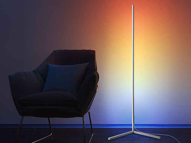 Minimalist LED Corner Floor Lamp | StackSocial