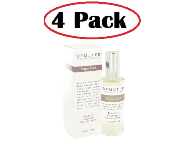 4 Pack of Demeter Paperback by Demeter Cologne Spray 4 oz