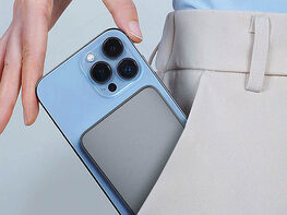 SpeedyMag 5000mAh Ultra Thin 3-in-1 Magnetic Wireless Charger