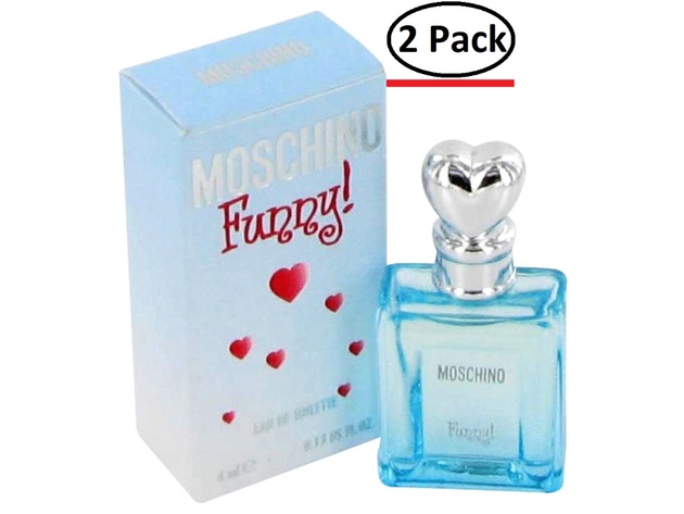 Moschino Funny by Moschino Mini EDT .13 oz for Women (Package of 2)