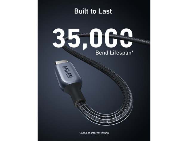 Anker 765 USB-C to USB-C Cable (140W Nylon) 6ft