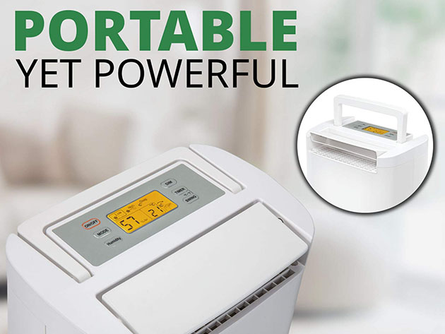 Ivation 19 Pint Small-Area Desiccant Dehumidifier