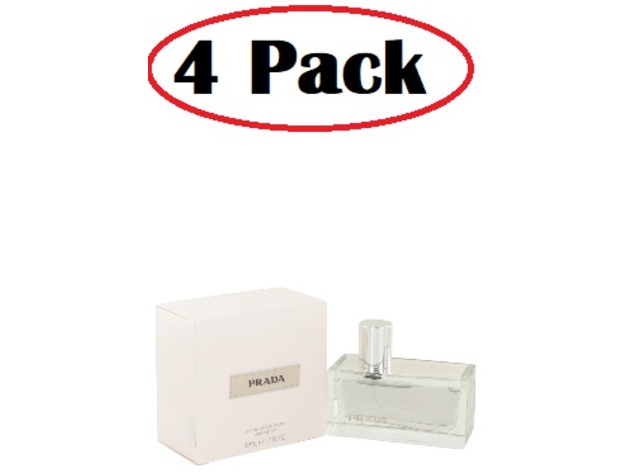 4 Pack of Prada Tendre by Prada Eau De Parfum Spray 1.7 oz