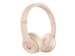 Beats Solo3 Wireless On-Ear Headphones - Matte Gold (New - Open Box)