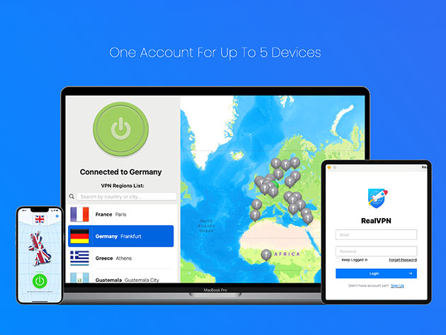 RealVPN: Lifetime Subscription