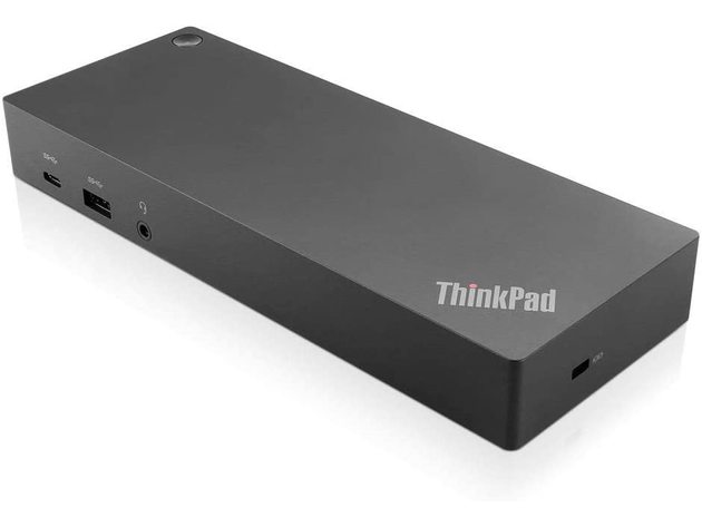 Lenovo 40AF0135US ThinkPad Hybrid USB-C with USB-A Docking Stations US - Black (Refurbished, No Retail Box)