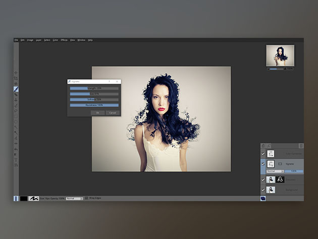 Pixeluvo Photo Editor for Windows & Linux