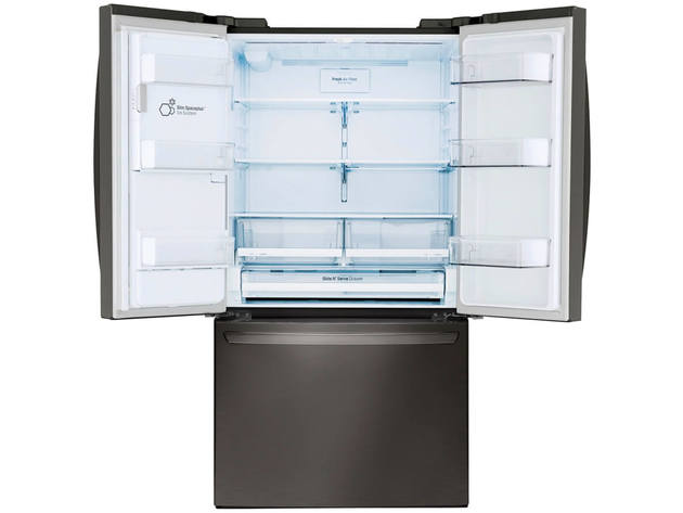 LG LFXS28968D 28 Cu. Ft. Black Stainless Smart French Door Refrigerator