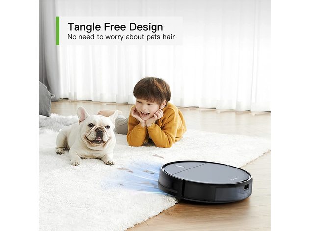 InstaRobo B1 Robot Vaccum Cleaner,  2-in-1 Vacuum and Mop Robot Automatic Self-Charging