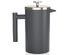 French Press 1L Insulated Coffee Maker Gray