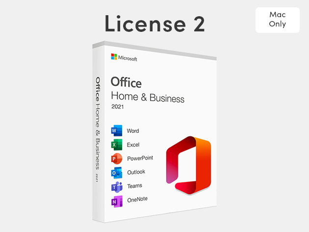 Microsoft Office Home & Business for Mac 2021: Lifetime License (2