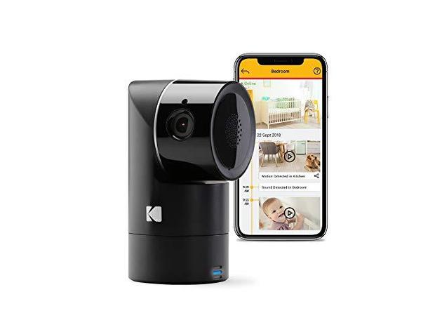 KODAK Cherish F685 Home Security Wireless Camera - Tilt/Pan/Zoom 1080p Camera