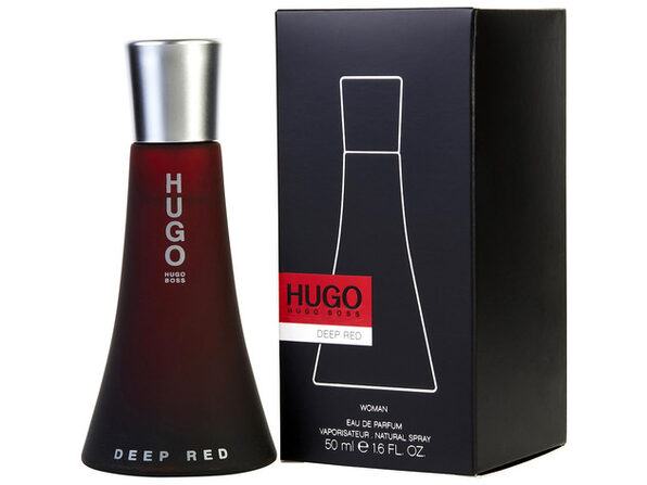 hugo woman deep red