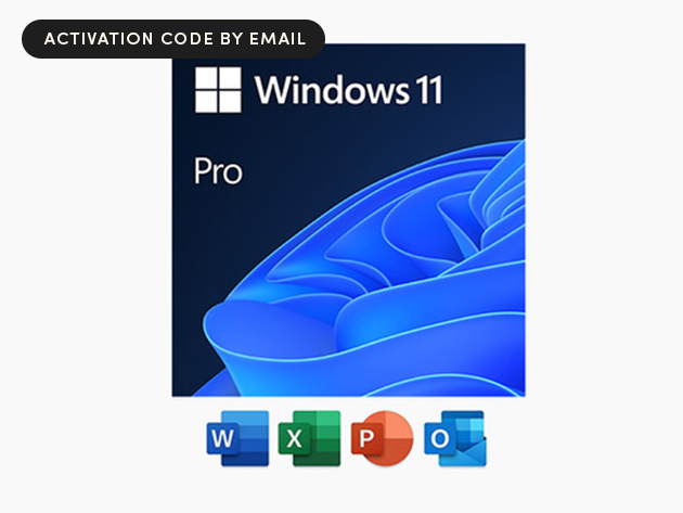 $54.97 The Ultimate Microsoft Office Professional 2021 for Windows: Lifetime License + Windows 11 Pro Bundle