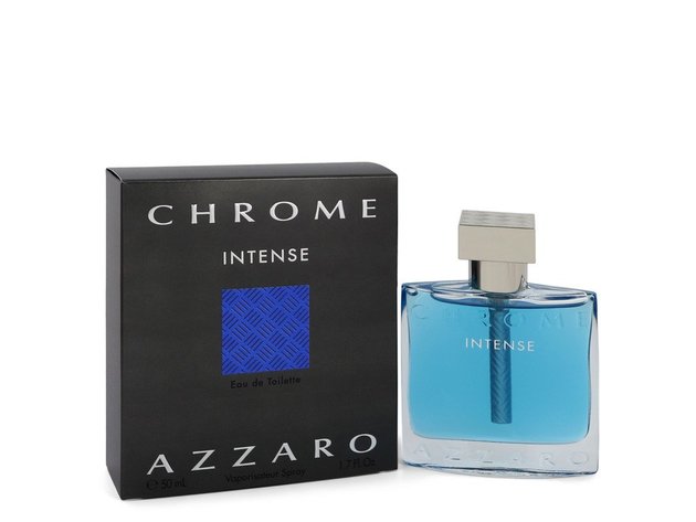 Chrome Intense by Azzaro Eau De Toilette Spray 1.7 oz