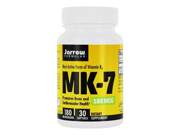 Jarrow Formulas - MK-7 for Bone and Cardiovascular Health 180 mcg. - 30 Softgels