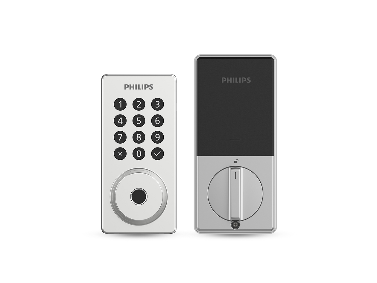 Philips 4000 Series Touchscreen Fingerprint Smart Deadbolt (Silver)