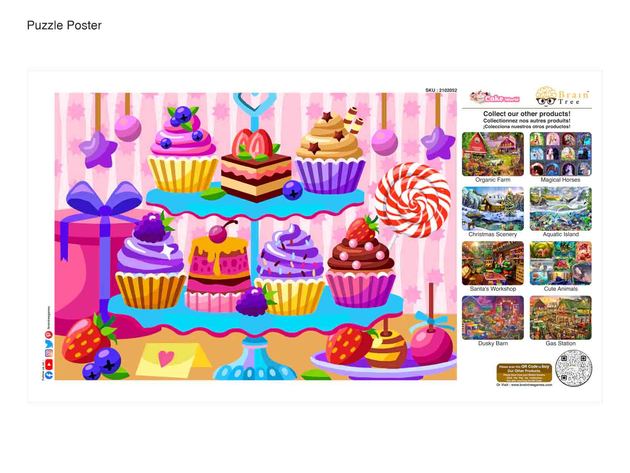 Cake World Jigsaw Puzzles 1000 Piece