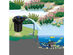 Costway Pond Pressure Bio Filter 4000GAL W/ 13W UV Sterilizer Light 10000L Koi Water - Black