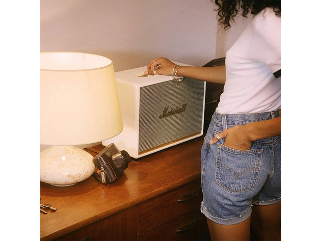 Marshall WOBURNBTIIWH Woburn II Bluetooth Speaker - White