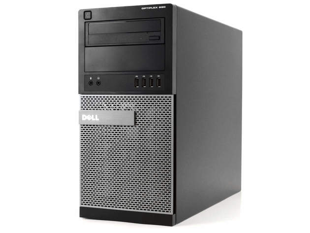 Dell Optiplex 990 Tower Computer PC, 3.4 GHz Intel i7 Quad Core, 32GB DDR3 RAM, 240GB SSD Hard Drive, Windows 10 Home 64 bit (Renewed)