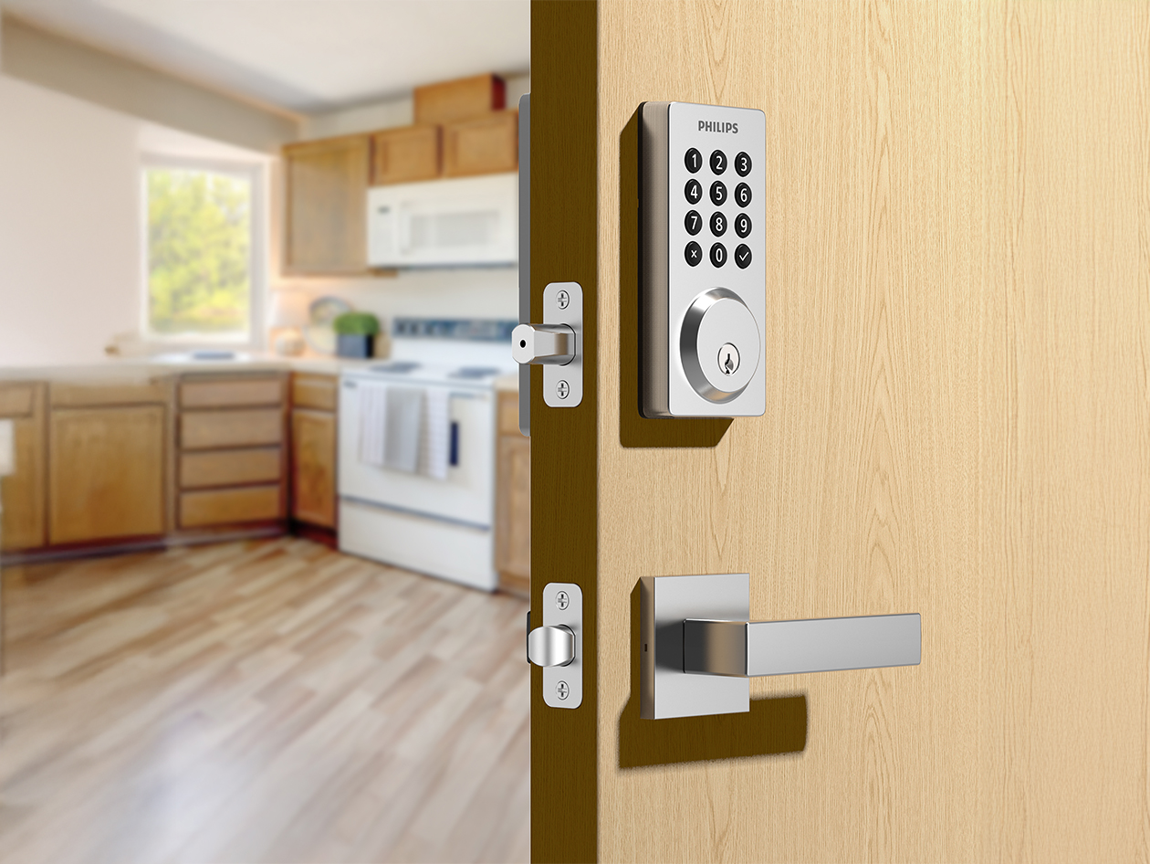 Philips 4000 Series Touchscreen Smart Deadbolt Satin Nickel