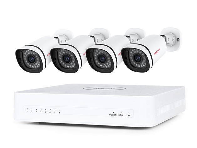 Foscam 8 Channels xPoE 720P CCTV Surveillance System