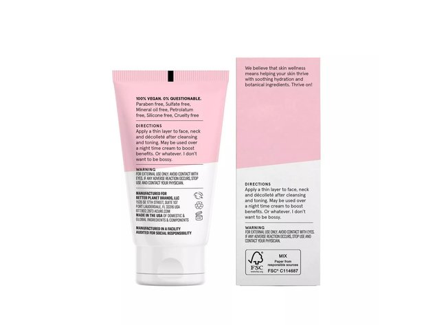 Acure Seriously Soothing Moisturizing Cloud Cream for All Skin Types, Take Your Face to Cloud Nine with This, 1.7 Oz.