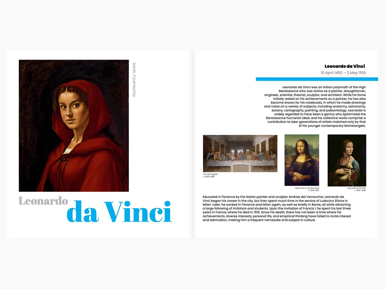 If Famous Artists Painted You - Personalized Book Hardcover (Redemption Voucher)