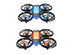 Ninja Dragon Max Flip Headless HD Camera Gesture Control Drone (Blue & Orange/2-Pack)