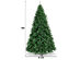 Costway 9ft Hinged Christmas Tree Douglas Full Fir Tree 3594 Tips - green