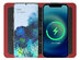 NYTSTND DUO Wireless Charging Station (Black Top/Merlot Red Base)