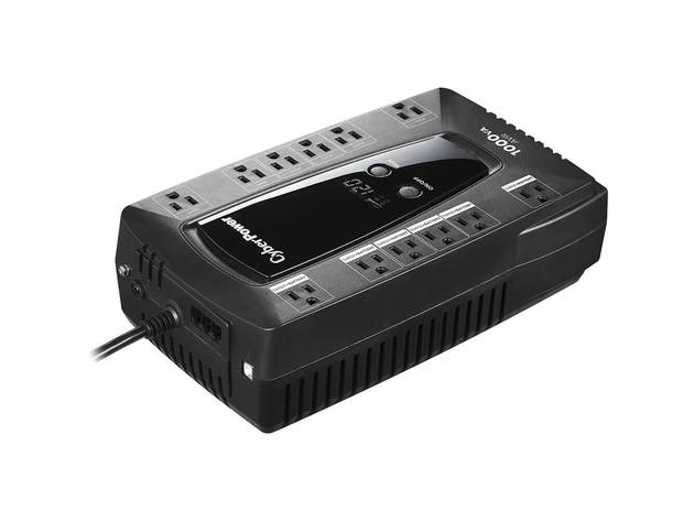 CyberPower LE1000DG 12-Outlet 1000VA Battery Back-Up System