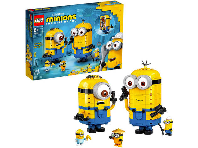 LEGO 75551 Minions Brick-built Minions and their Lair