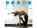 Costway 4'x8'x2" Folding Gymnastic Tumbling Mat w/Handles Fitness Yoga Aerobics Exercise - Black