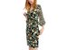 INC International Concepts Women's Balloon-Sleeve Wrap Dress Black Size Small