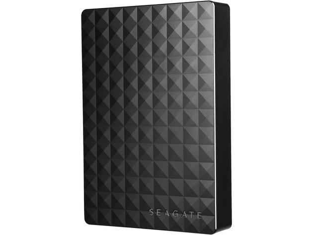 Seagate Portable Hard Drive 5TB HDD - External Expansion for PC Windows PS4 & Xbox - USB 2.0 & 3.0 Black [STEA5000402]