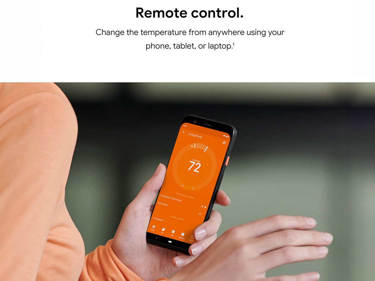 Google Nest Learning Thermostat 3rd Gen - Silver (Refurbished)
