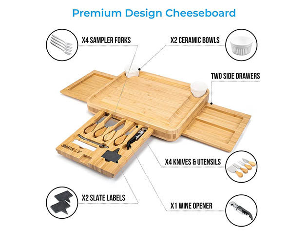 Cheese Board & Knife Set
