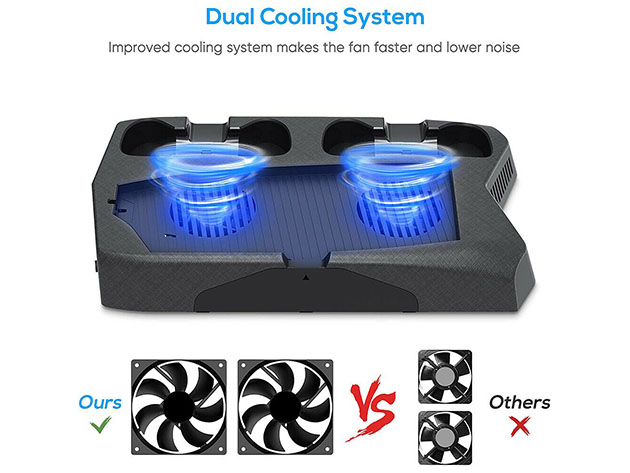 PS5 DeUHD Cooling Dock + CD Storage